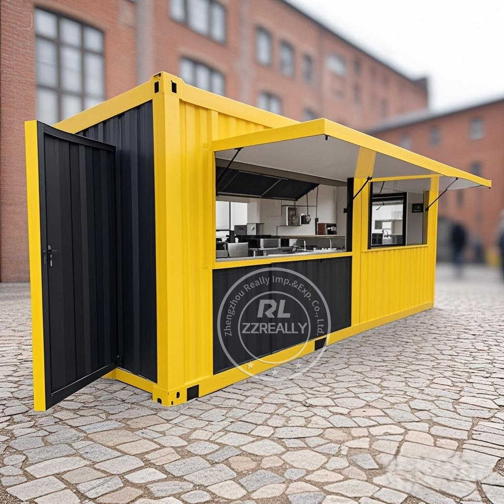 Europe Standard Mobile 20ft Co – Coffee Equipment Europe Bewertung und Preis