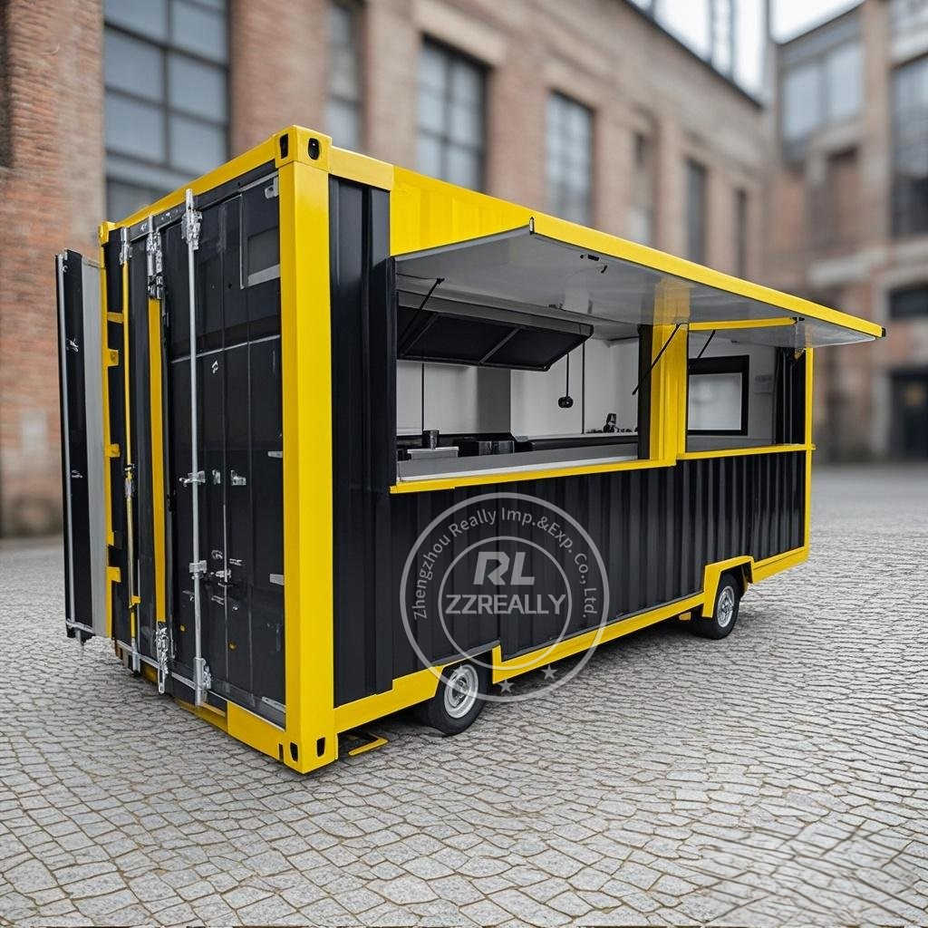 Europe Standard Mobile 20ft Co – Coffee Equipment Europe Bewertung und Preis