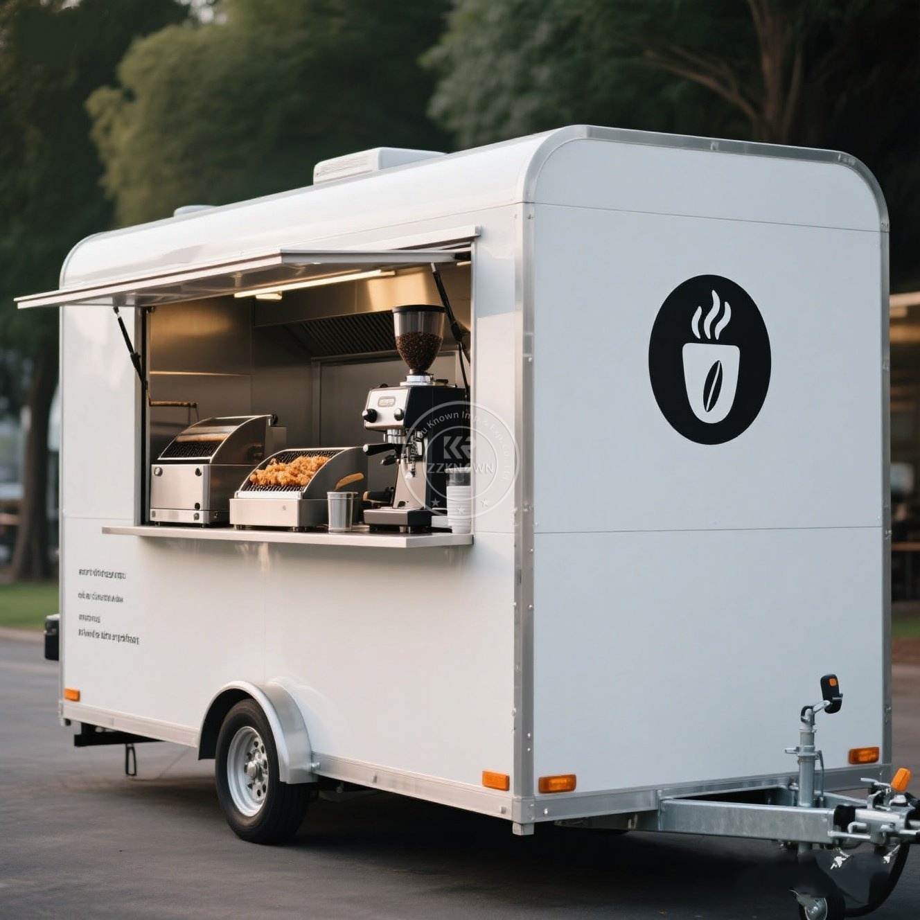 Custom Big Coffee Van Mobile F – Coffee Equipment Europe Bewertung und Preis