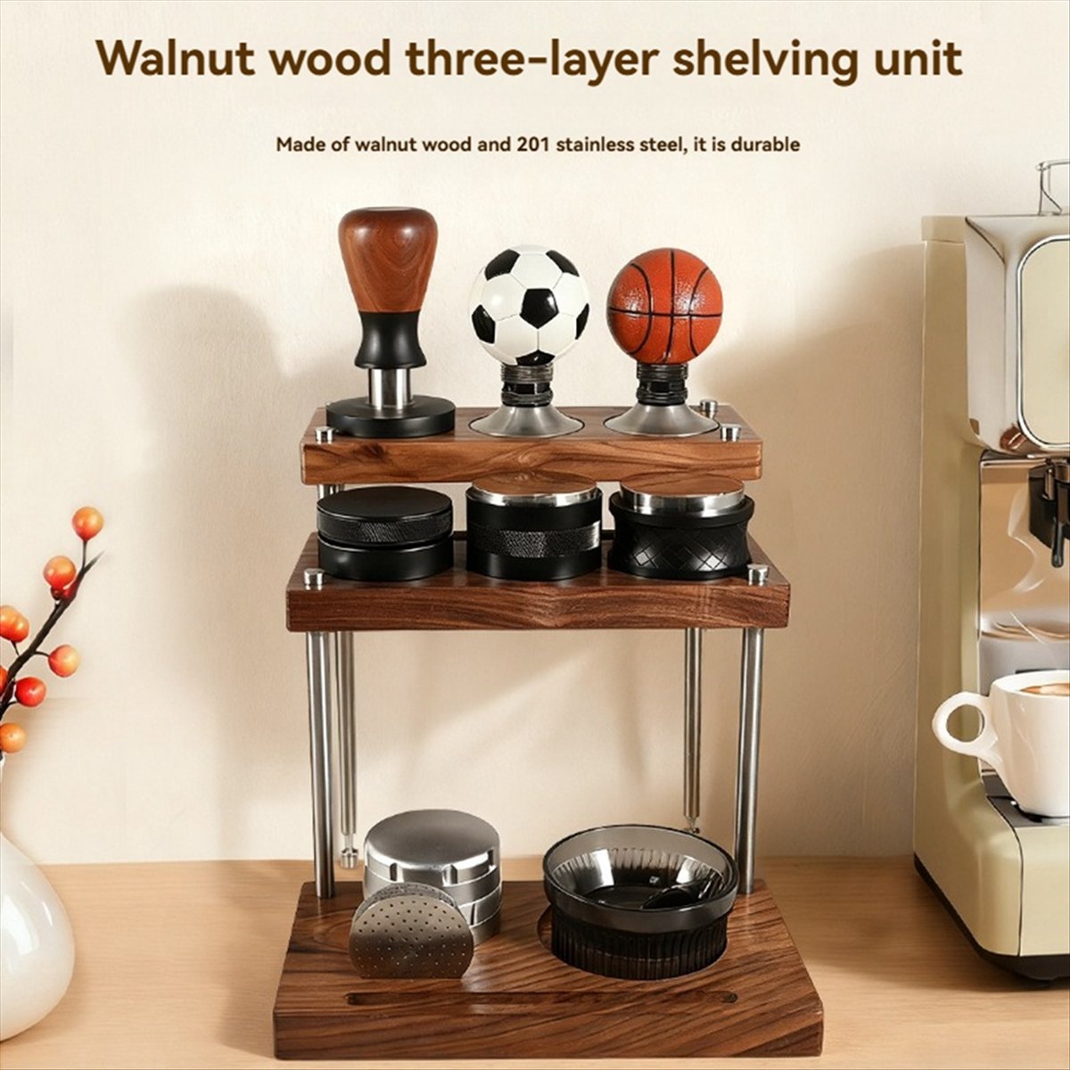 A38F Wooden Espresso Tamper Ho – Coffee.Equipment Parts Bewertung und Preis